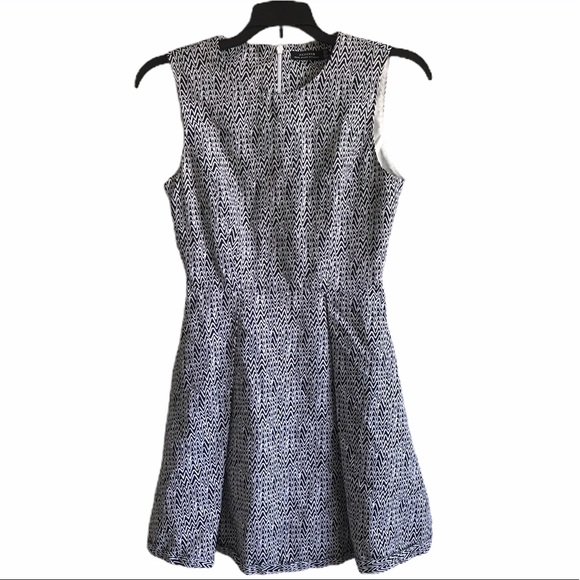 Kate Spade Saturday Fit and Flare B & W Dress - Picture 1 of 7